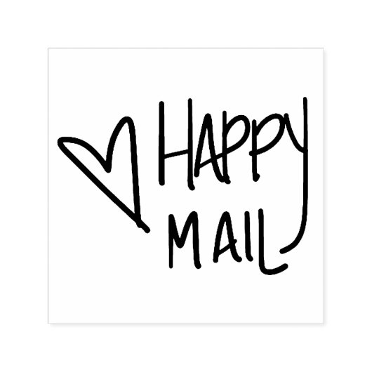 Happy Mail Zelfinkt Stempel Studio SL2 (Design)