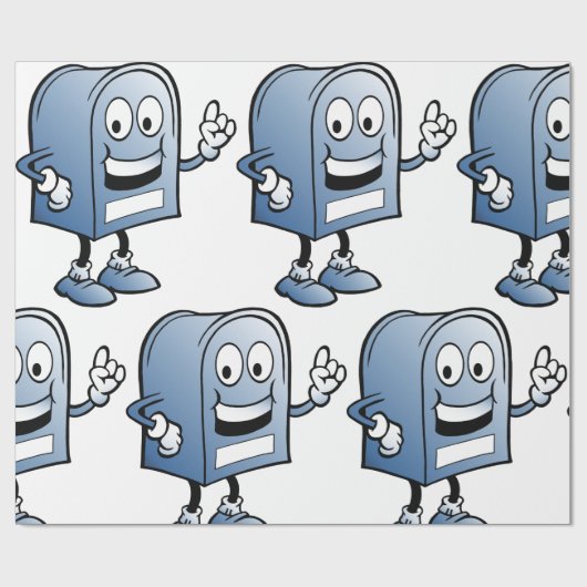 Happy Mailbox Cadeaupapier (Vlak)