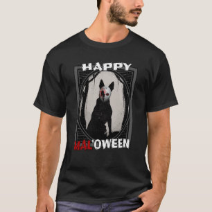 Happy Malloween Belgische Malinois Halloween Gift T-shirt