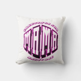 Happy Mama Day Sierkussen - Hartelijke groeten