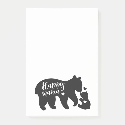 Happy Mama en Baby notities Post-it® Notes (Voorkant)