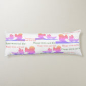 Happy mama en Kind Lichaamskussen (Achterkant)