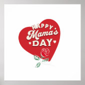 Happy Mama's Day Poster (Voorkant)