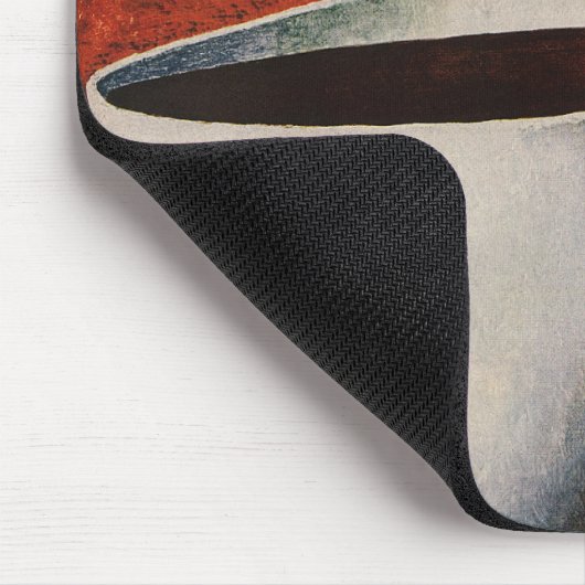  Happy Man Drink Giant Cup koffie Muismat (Hoek)