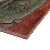  Happy Man Drink Giant Cup koffie Snijplank (Hoek)