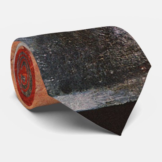  Happy Man Drink Giant Cup koffie Stropdas (Opgerold)