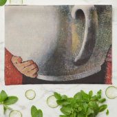  Happy Man Drink Giant Cup koffie Theedoek (Gevouwen)