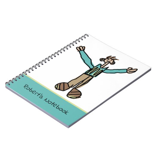 Happy Man Notitieboek (Linkerzijde)