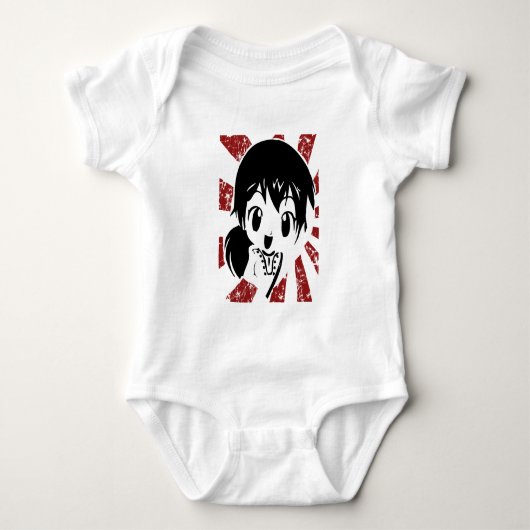 Happy Manga T-shirt (Voorkant)