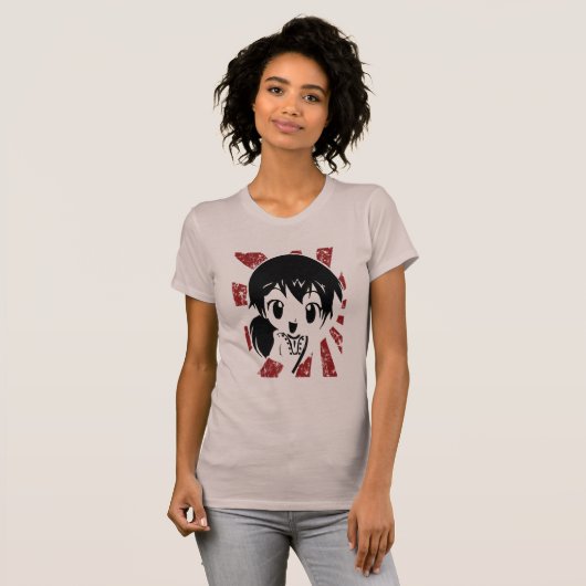 Happy Manga T-shirt (Voorkant volledig)