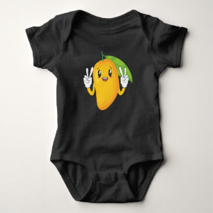 Happy Mango Summer Fruit Lover Romper