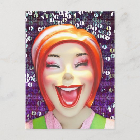 Happy Mannequin 8 pk. Briefkaarten (Voorkant)