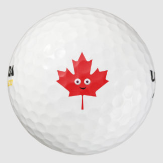 Happy Maple Leaf Golfballen