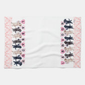 Happy Marching Labradors schilderen Theedoek (Horizontaal)