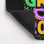 Happy Mardi Gras 2026 Costume New Orleans Matching Muismat (Hoek)