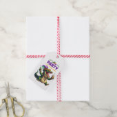 Happy Mardi Gras Alligator Cadeaulabel (Met Touw)