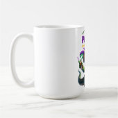 Happy Mardi Gras Alligator Koffiemok (Links)