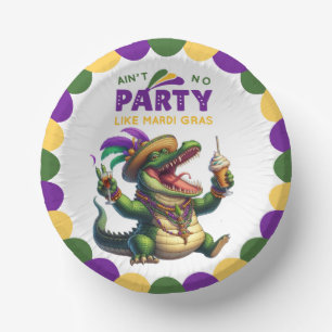 Happy Mardi Gras Alligator Papieren Kommen