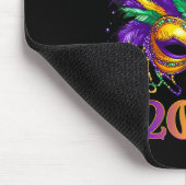 Happy Mardi Gras Carnaval Mardi Gras Mask 2025 Jes Muismat (Hoek)