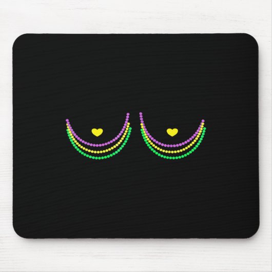 Happy Mardi Gras Funny Mardi Muismat (Voorkant)