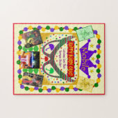 Happy Mardi Gras Poster 2016 Legpuzzel (Horizontaal)