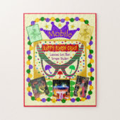 Happy Mardi Gras Poster 2016 Legpuzzel (Verticaal)