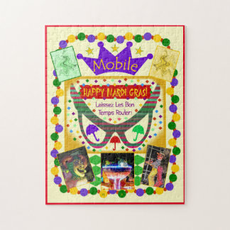 Happy Mardi Gras Poster 2016 Legpuzzel