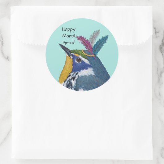 Happy Mardi Gras stickers (Tas)