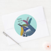 Happy Mardi Gras stickers (Envelop)