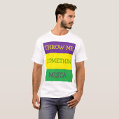 HAPPY MARDI GRAS T-SHIRT (Voorkant volledig)