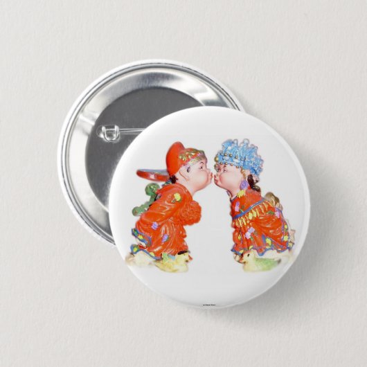 Happy Married Couple Button (Voorkant /achterkant)