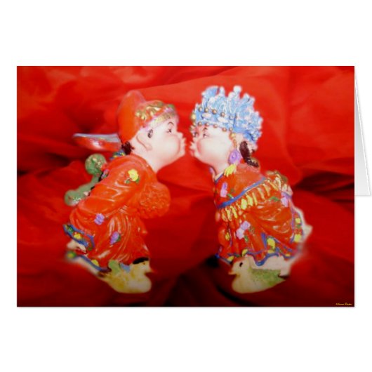 Happy Married Couple Kaart (Voorkant Horizontaal)