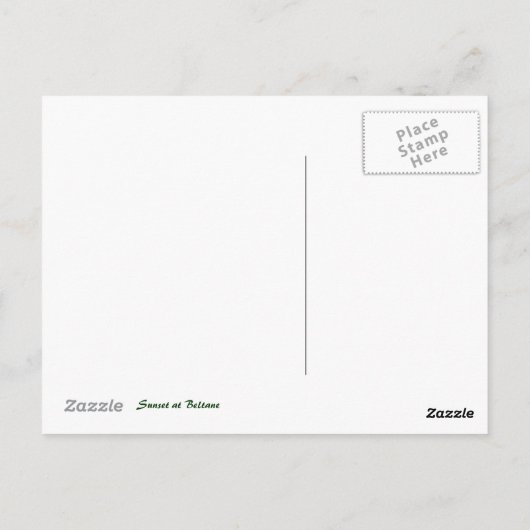 Happy May Day Briefkaart met Hawthorn Bloom (Achterkant)