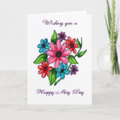 Happy May Day Kaart (Voorkant)