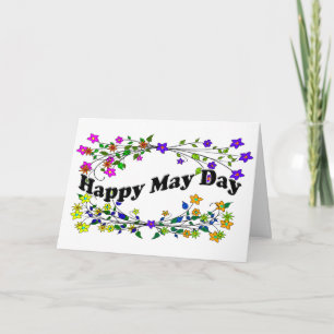 Happy May Day Kaart