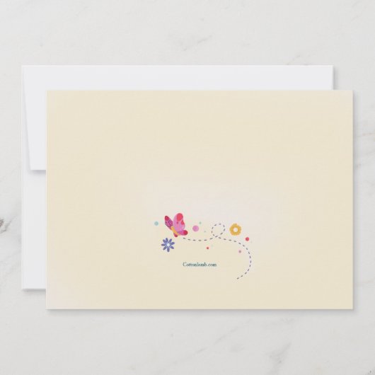 Happy May Day Kaart (Achterkant)