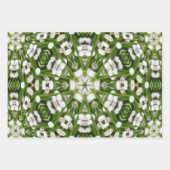 Happy May lily patroon Inpakpapier Vel (Voorkant 2)