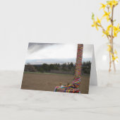 Happy Mayday Wenskaart Kaart (Gele Bloem)