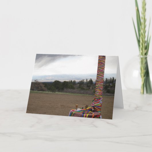 Happy Mayday Wenskaart Kaart (Voorkant)