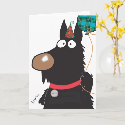 HAPPY McBIRTHDAY Kaart (Gele Bloem)