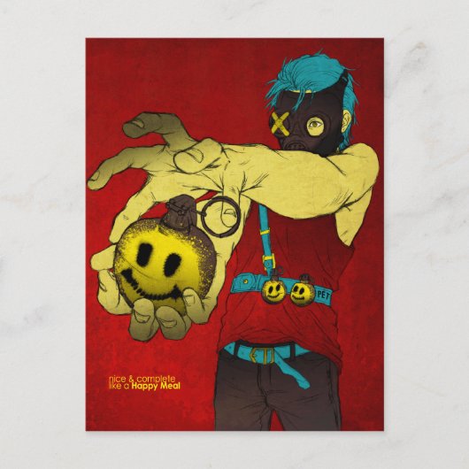 Happy Meal Briefkaart (Voorkant)