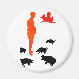 Happy Meal Vegeterian Magnet Het Boerderij