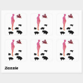 Happy Meal Vegeterian Stickers Diervriendelijk (Vel)