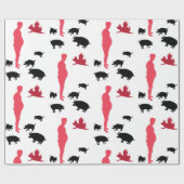 Happy Meal Vegeterian Wrapping Paper Cadeaupapier (Vlak)