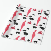 Happy Meal Vegeterian Wrapping Paper Cadeaupapier (Uitgerold)