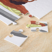 Happy Meatball "Pasta La Vista!" Legpuzzel (Zijkant)