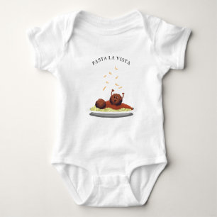 Happy Meatball "Pasta La Vista!" Romper
