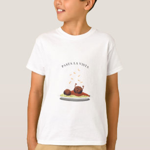 Happy Meatball "Pasta La Vista!" T-shirt