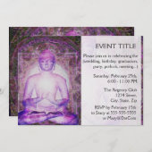 Happy Meditating Buddha Kaart (Voorkant / Achterkant)