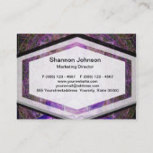 Happy Meditating Buddha Visitekaartje (Achterkant)